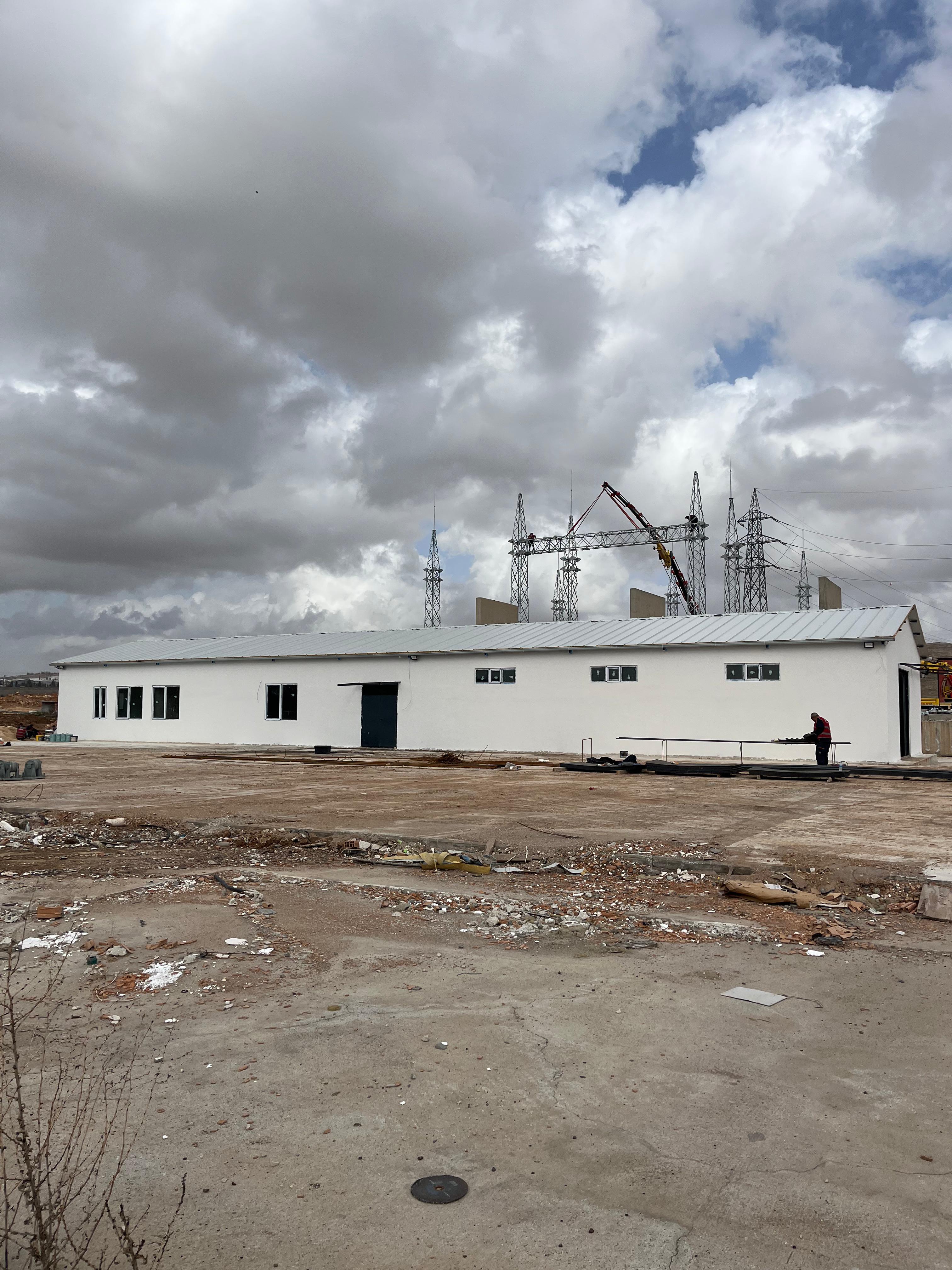 Beyaz Prefabrik Yapı